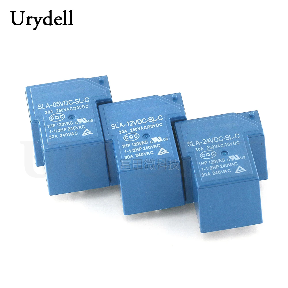 

5pcs/lot Relays SLA-05VDC-SL-C SLA-12VDC-SL-C SLA-24VDC-SL-C 5V 12V 24V 30A 6pins Original Relay