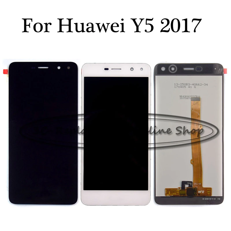 Hitam Putih Emas 5 0 Inci Untuk Huawei Y5 2017 Mya L22 Mya L23 Mya L03 Mya L02 Penuh Lcd Display Rakitan Digitizer Layar Sentuh Touch Screen Digitizer Display Lcd Touch Screenlcd Display Touch Screen