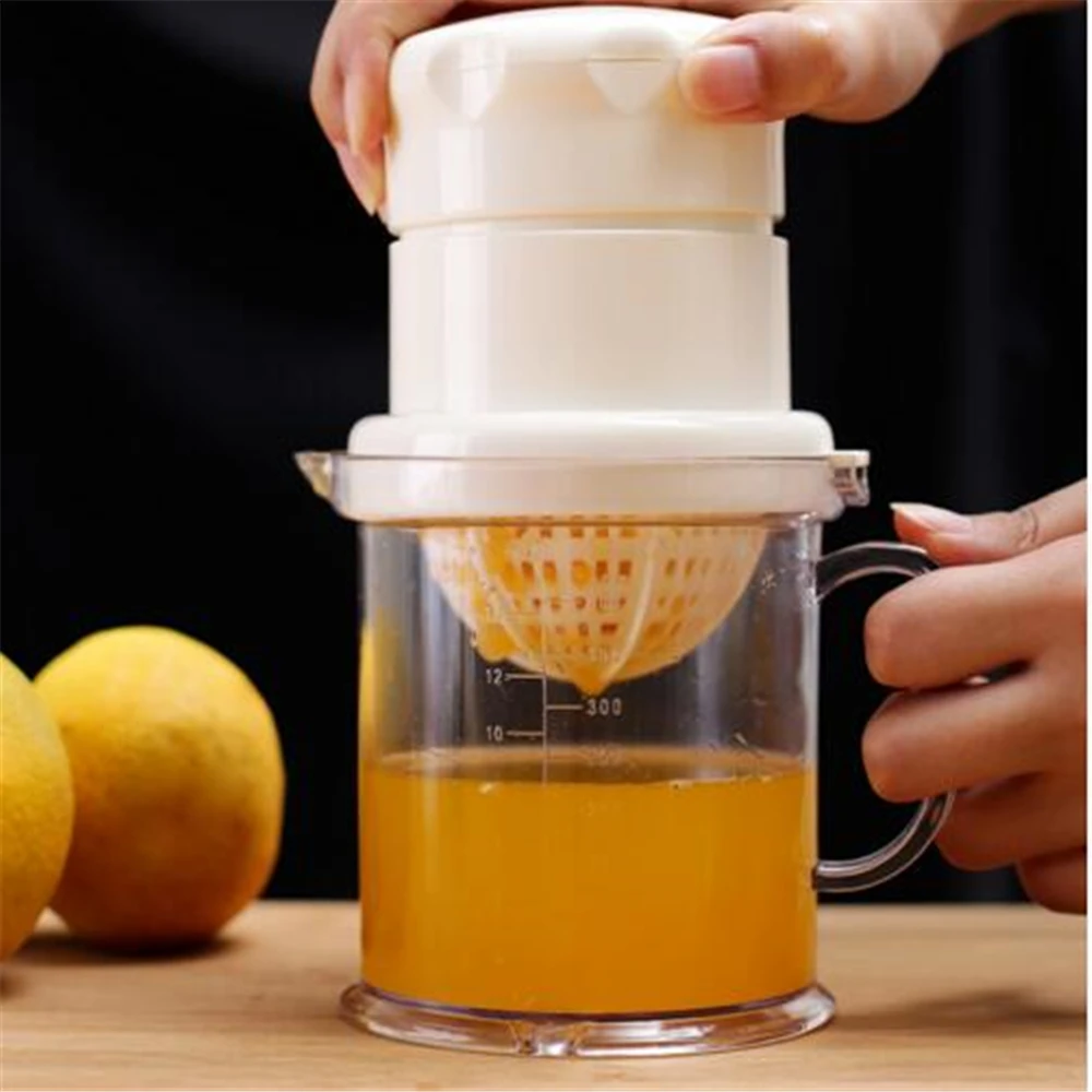 

2018091102 xiangli Orange Juicer with 2 Heads Hand Manual Juicer Maker Machine Simple MiniBlenders 4 colours 68