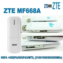 Лот из 10 шт. оригинальный разблокирована zte MF668 MF668A 21 Мбит HSPA + 3g Usb модем USB dongle