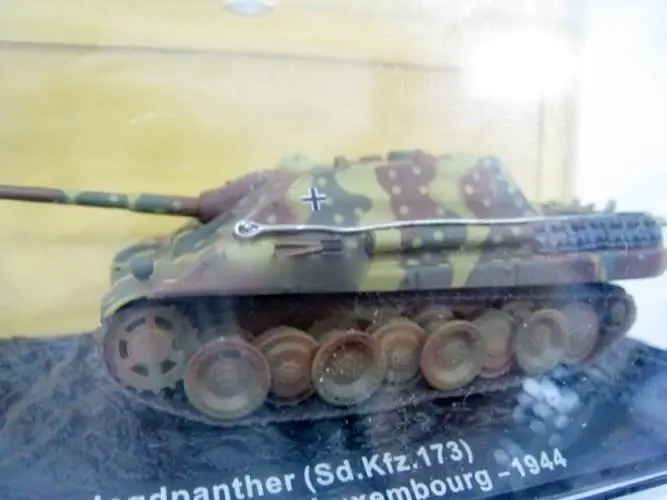 WWII German JAGDPANTHER SD. KFZ.173 IXO 1/72 литье под давлением модель готового танка