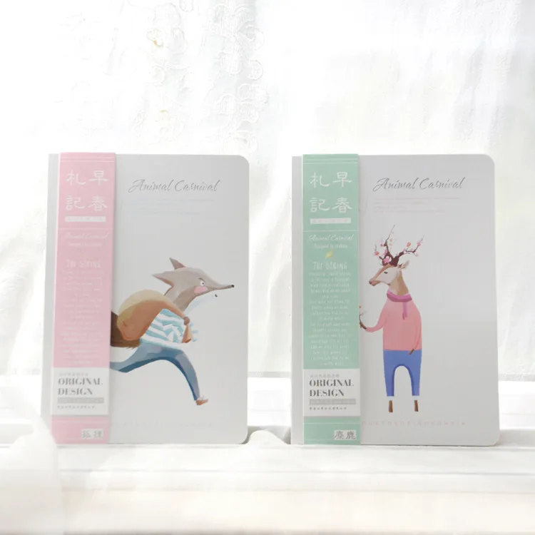 

Pocket Blank Notebook Spring Notes Sketchbook Kawaii Graffiti Notepad
