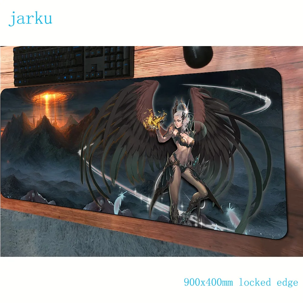 Lineage 2 padmouse 900x400x3 мм игровой коврик для мыши подарки большой геймер компьютерный