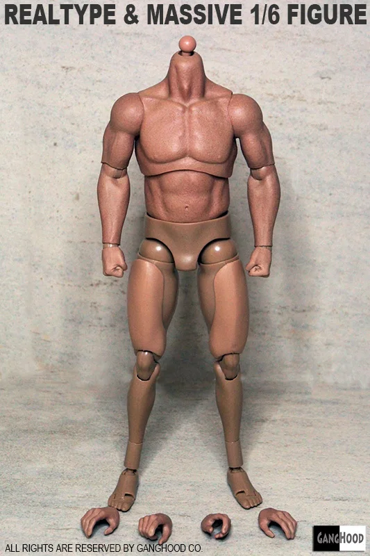 Игрушки ZC 1/6 масштаб черный мускулистый Обнаженная фигурка тело для горячей игрушки для 1" фигурка куклы игрушки модель солдата