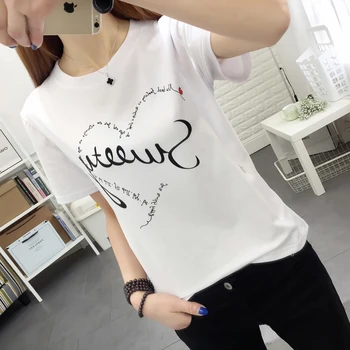 

1510# Cartoon Printed Cotton Maternity Nursing T-shirt Summer Casual Breastfeeding T Shirt for Pregnant Women Pregnancy Tops