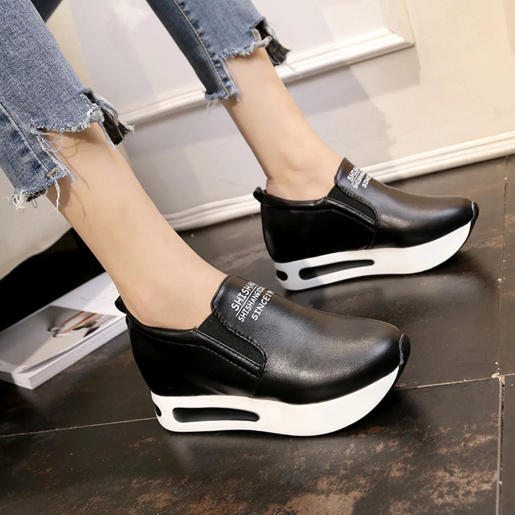

For Women Shoes Woman Sneakers 2019 Womens Shoes+Female Shoe Chunky Sneakers Platform Women's Zapatillas Mujer Zapatos De Mujer