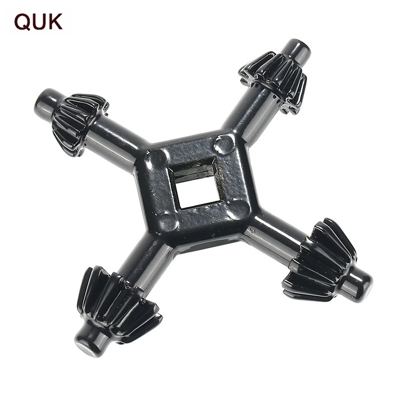 Wrench Set 4 In 1 Mini Universal Multi-function Hand Drill Key Chuck Wrench Four Head Electric drill Outdoor Portable Gadget