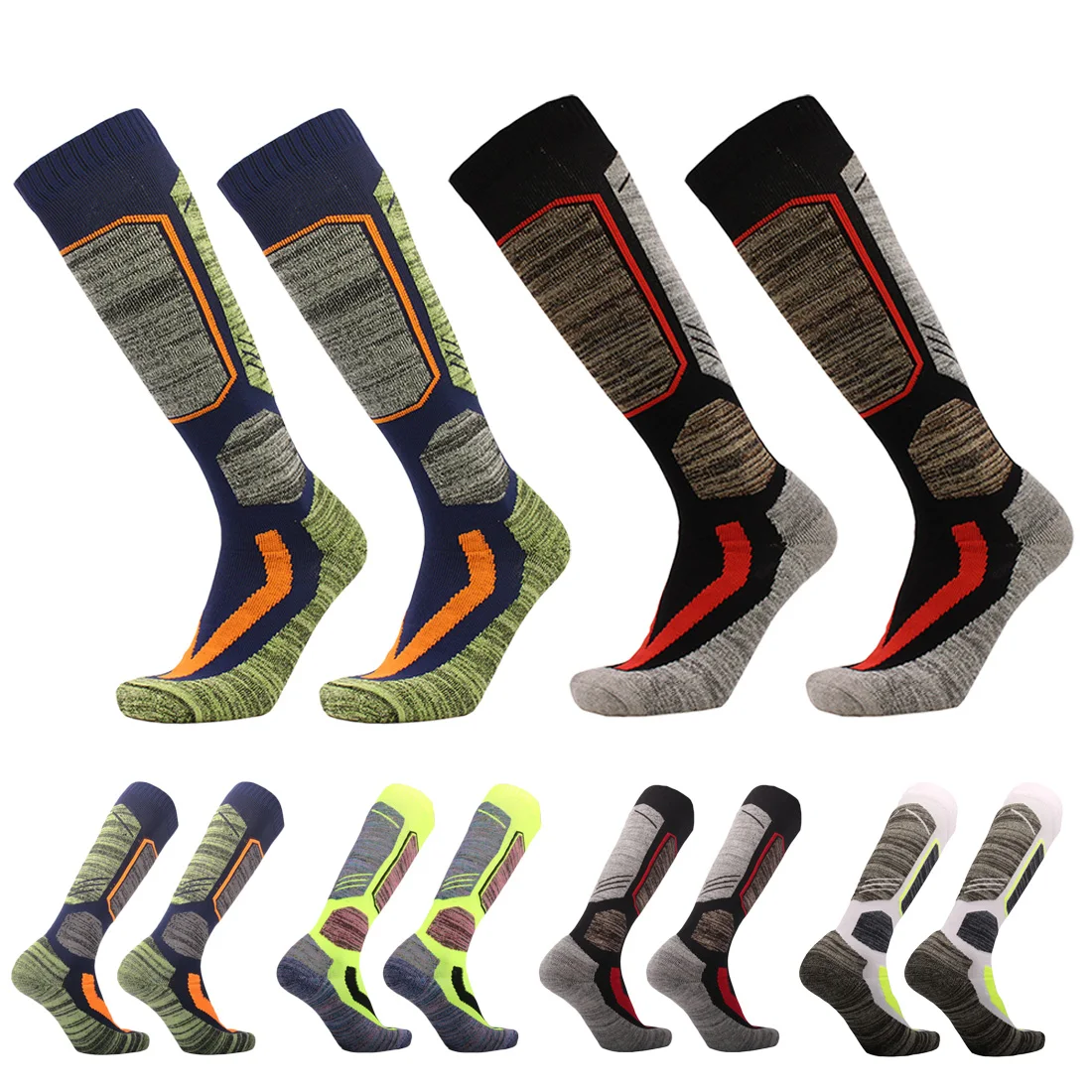 Brand New Winter Warm Men and Women Thermal Ski Socks Thicken Cotton