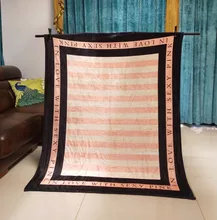 

Victoria microfiber Secret Pink Coral Fleeceblanket custom logo photo blanket personalized picture blankets online