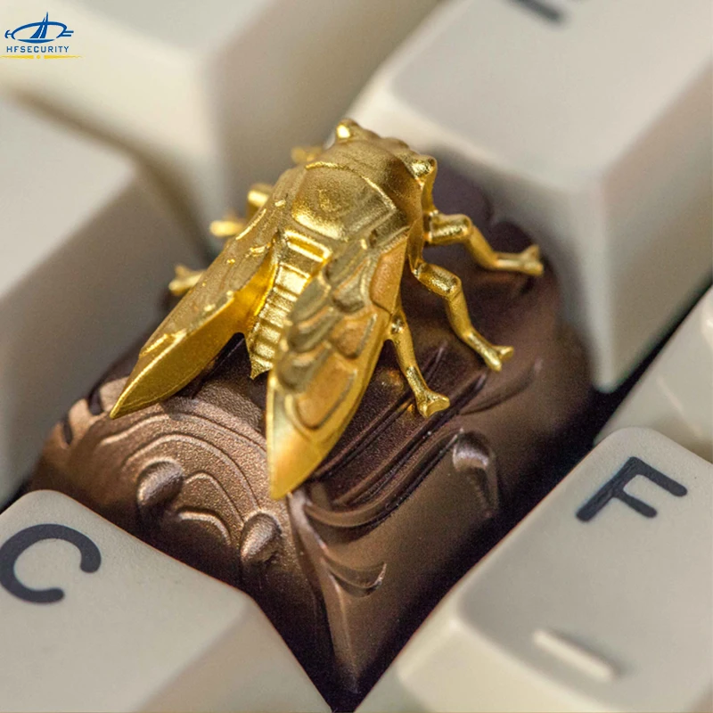 

HFSECURITY OEM R4 Aluminum Keycaps For Mechanical Keyboards ZOMO Insect Keypress Keyset For Cherry MX Gaming Keyboard