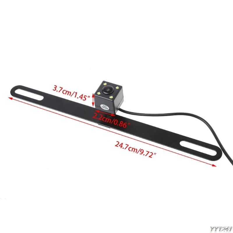 Car Rear Reverse License Plate Parking Rearview Backup Camera Universal