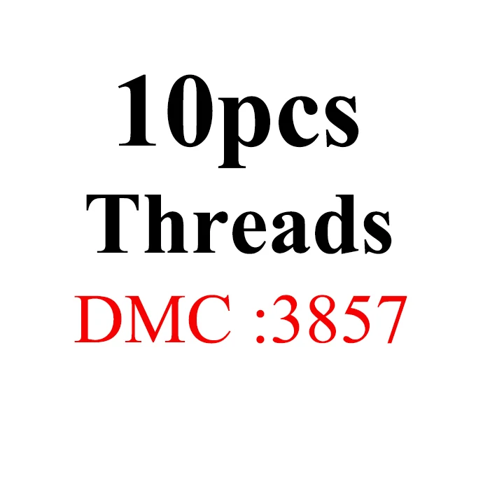 Golden Panno DIY DMC 3849-экрю вышивка нитью нитки 10 шт./лот 1,2 м Набор для вышивки крестом наборы для вышивки крестом 11,12 - Цвет: 1.2m10pcs-DMC3857