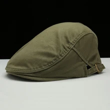 Мужская Новая модная кепка Гэтсби, Мужская кепка Newsboy, женские береты, повседневные Шапки плюща, простая плоская кепка с острым носком, s 10 цветов