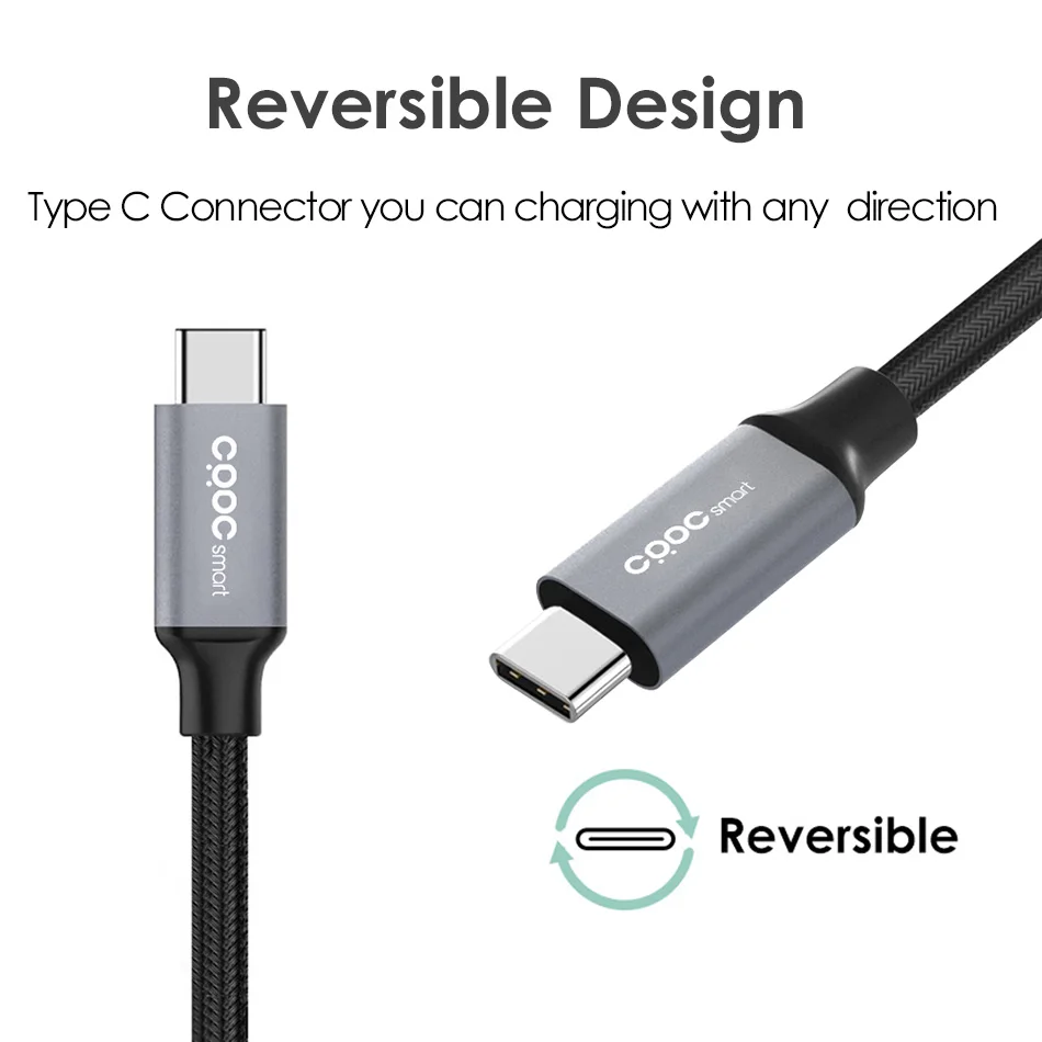 CRDC USB C type C кабель 1 м/3,3 фута высокоскоростной плетеный нейлоновый USB-C кабель type-C для MacBook samsung Galaxy S8 Nexus 5X и т. Д