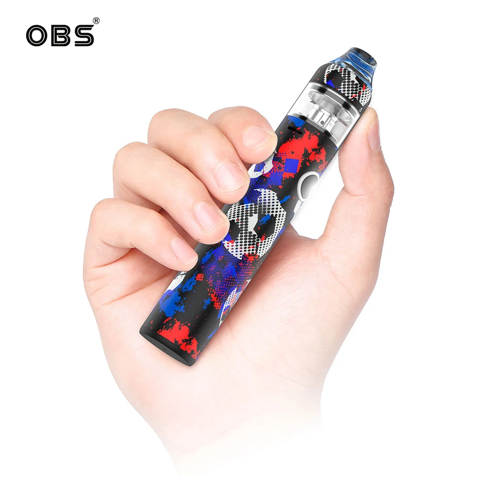 

Original OBS KFB2 AIO Vape Pen Kit with 1500mAh Battery & 2ml Tank & Mesh Coil MTL/DL Vape Vaporizer vs OBS-cube