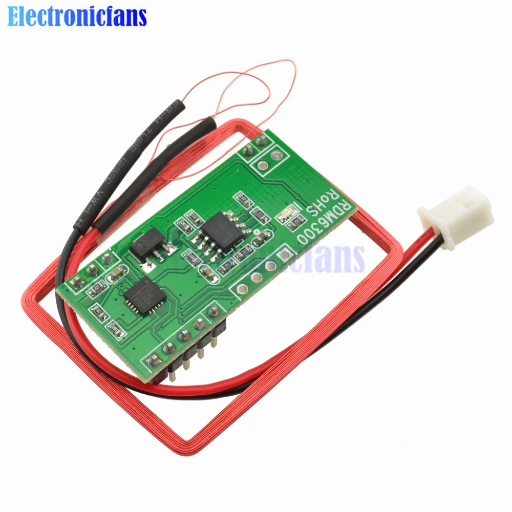 125 кГц EM4100 RFID считыватель ключей NFC Модуль RDM6300 RDM630 плата управления системой