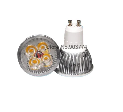 

Dimmable GU10 12W 4w Energy Saving Warm&Cool White Lighting Bulb spot light 10pcs/lot Wholesale factory price free shipping