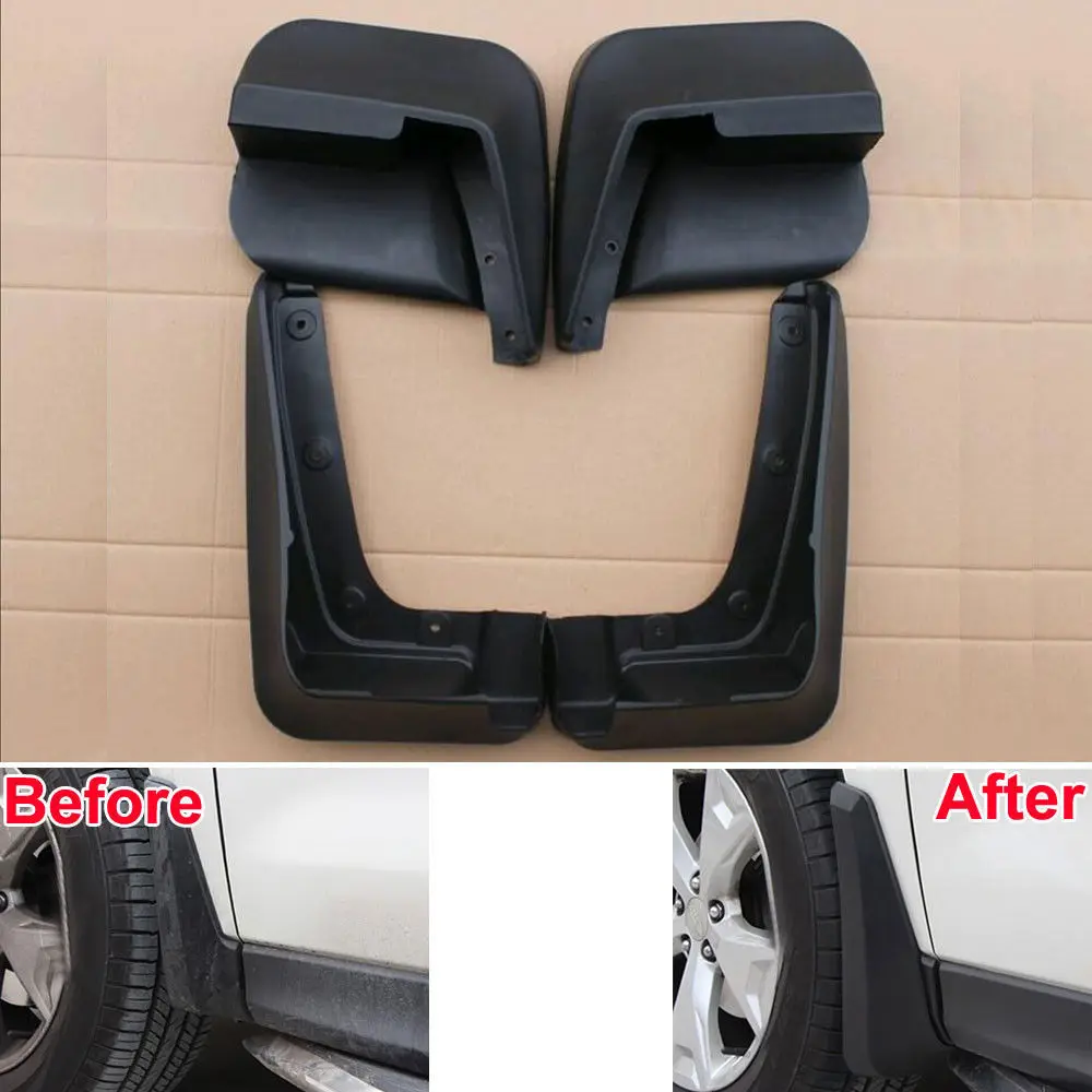 Auto Front Rear Mudguard Splash Guard Car Fender Mudflap Mud Flaps Kit