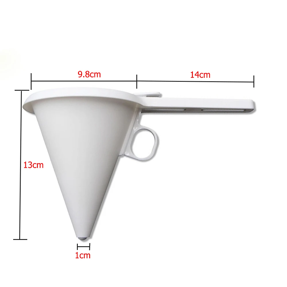 Крем-Шоколад Воронка для тортов мороженого Тесто Диспенсер для конфет и печенья украшения регулируемая кухонная утварь Воронка инструмент для выпечки