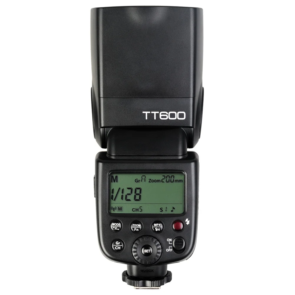 

Godox TT600 2.4G Wireless GN60 Master/Slave Camera Flash Speedlite Speedlight for Canon Nikon Pentax Olympus Fujifilm