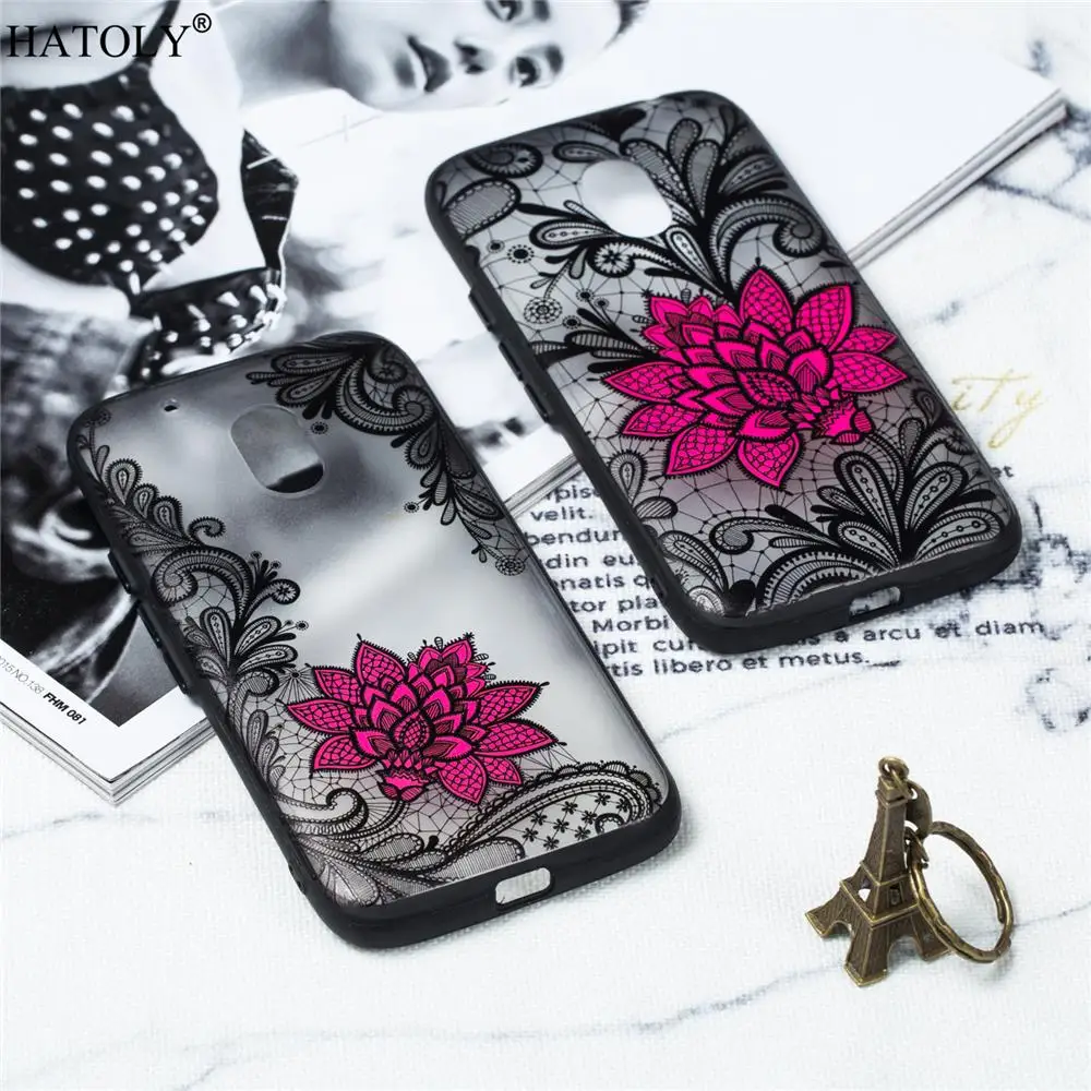 For Cover Motorola Moto G4 Case Rubber Silicon Phone Shell Protector Style Plus |