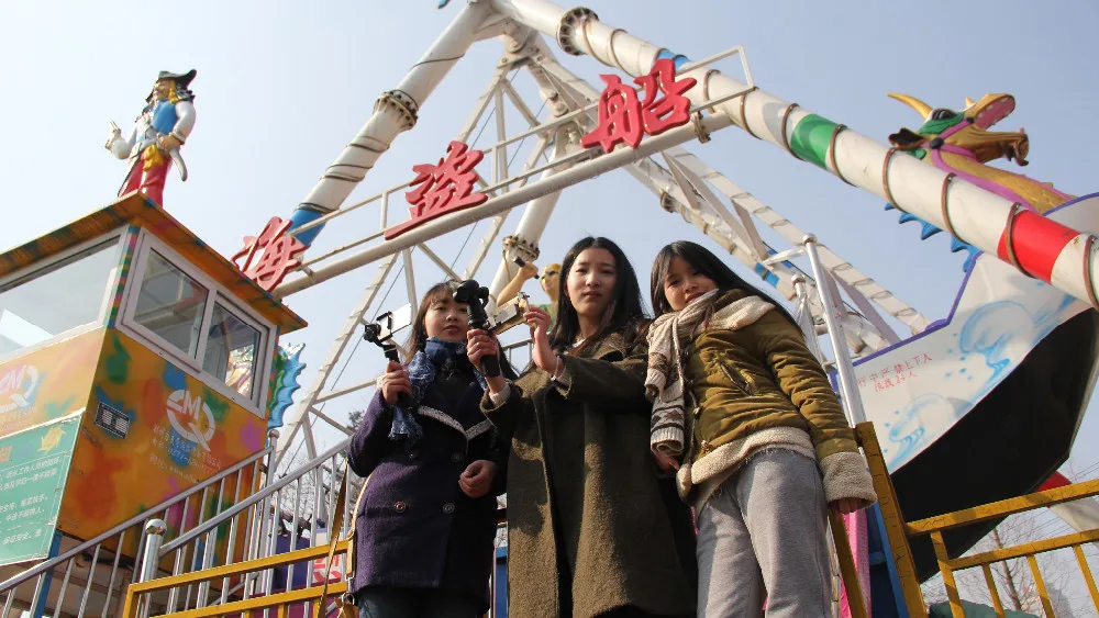 DJI OSMO Handheld 4K Camera With DJI FM 15 Flexi Microphone And Stabilizer Phantom 3 3 Axis Gimbal EMS Free