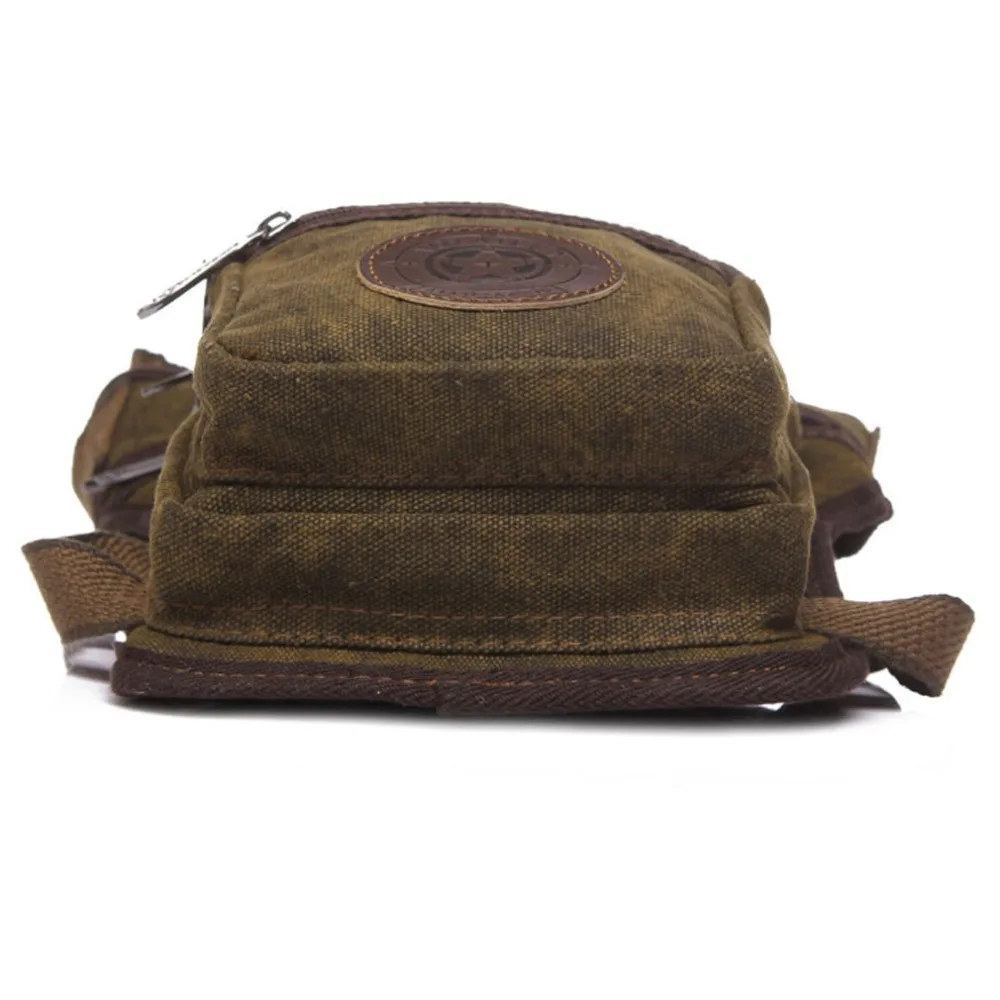 Men's Canvas Travel Motorcycle Riding Messenger Shoulder Belt Fanny Pack Waist Thigh Drop Leg Bag Men's Canvas Travel Motorcycle Riding Messenger Shoulder Belt Fanny Pack Waist Thigh Drop Leg Bag