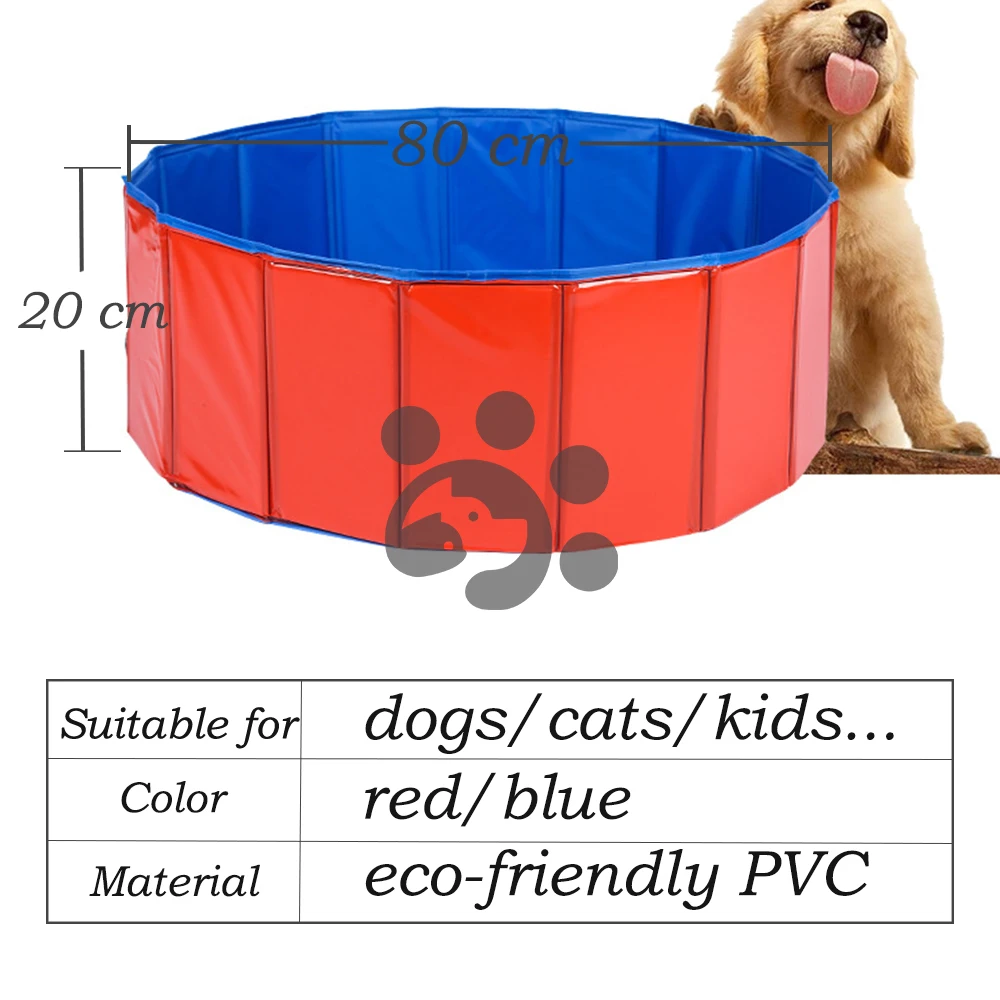 Плавательный бассейн для домашних животных для собак, кошек, детей на открытом воздухе, летняя Складная Ванна для купания для собак, большой плавательный домик для домашних животных, прочный портативный MP0000
