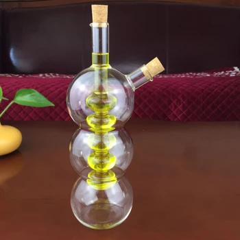 

1PC High Temperature Spice Bottle Oil Vinegar Glass Bottle Sauce Jar Sealed Seasoning Glass Storage Wine Bottles JO 1097