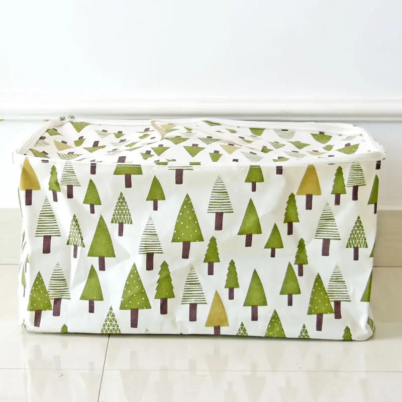 

Foldable Storage Bag Clothes Blanket Quilt Cover Closet Sweater Organizer Box Container For Pillow Blanket Bedding Big Capacity