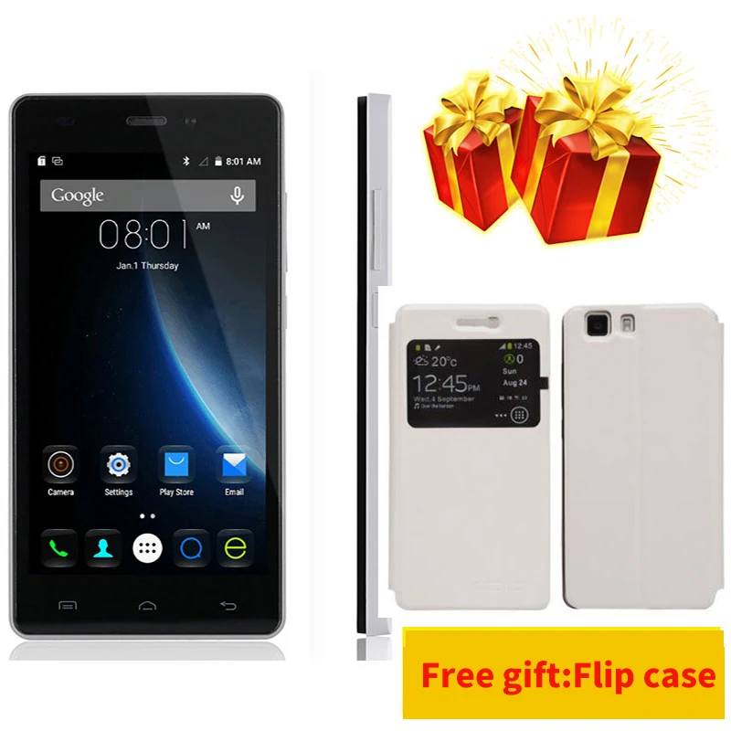 Original Doogee X5 PRO Cell phones Mtk6735 Quad Core Android 5 1 5 Inch HD 1280x720