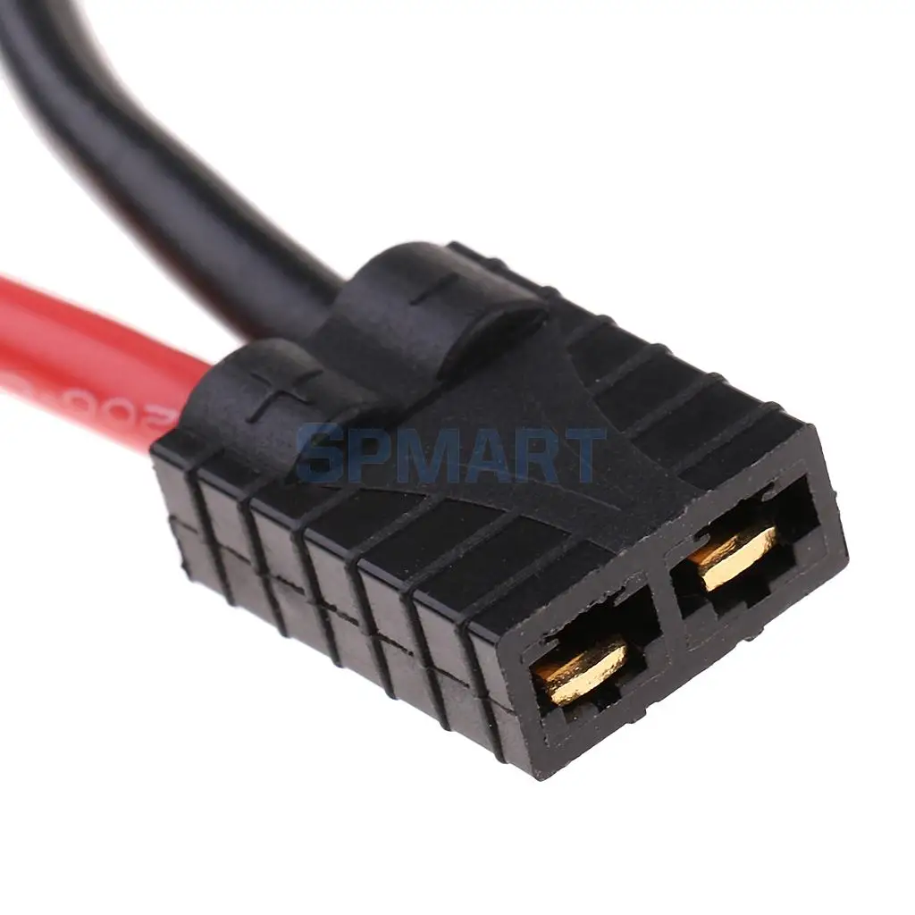 RC Accessory Lipo Battery Adapter/ESC Connect Cable Line Wire 13cm for Traxxas   Series Truck