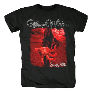 

Bloodhoof Children Of Bodom Power Metal black cotton new T-shirt Asian Size