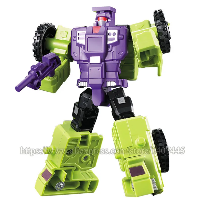Игрушечные Трансформеры WEIJIANG G1 WJ 6 в 1 Devastator деформация DX9 сплав инженерный
