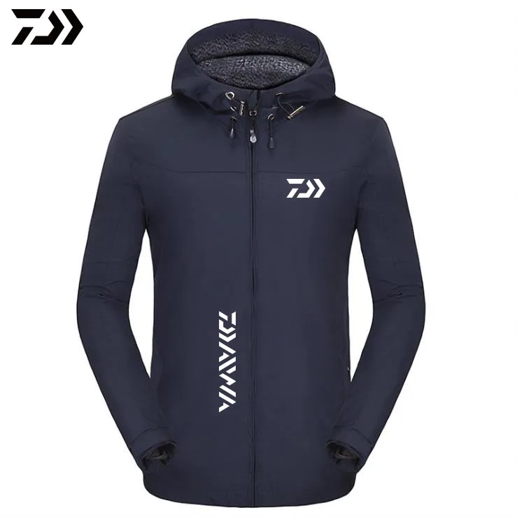 

2019 DAIWA Fishing Jackets Autumn Winter Fleece Thick Warm Waterproof Fishing Clothes DAWA Outdoor Sport Fishing Vests