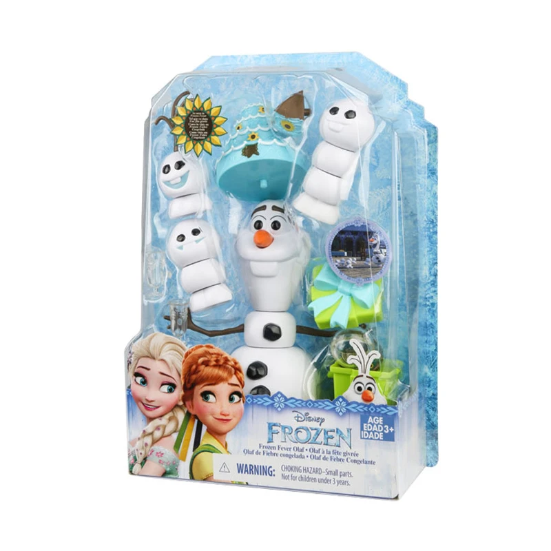 Disney Замороженная Принцесса, Олаф фигурки Холодное сердце горячие игрушки подарки на день рождения для детей