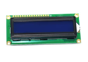 

Free shipping ! lcd 1602 blue screen Character LCD Display Module Blue white fonts New 16X2