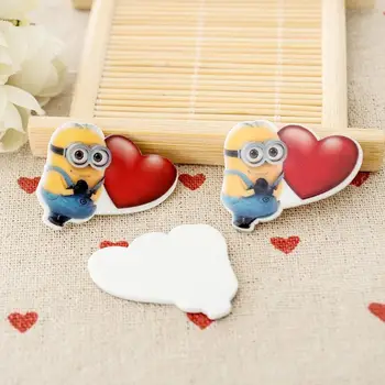 

RET475 33*29mm Flatback cartoon resin planar DIY handmade materials 50pcs