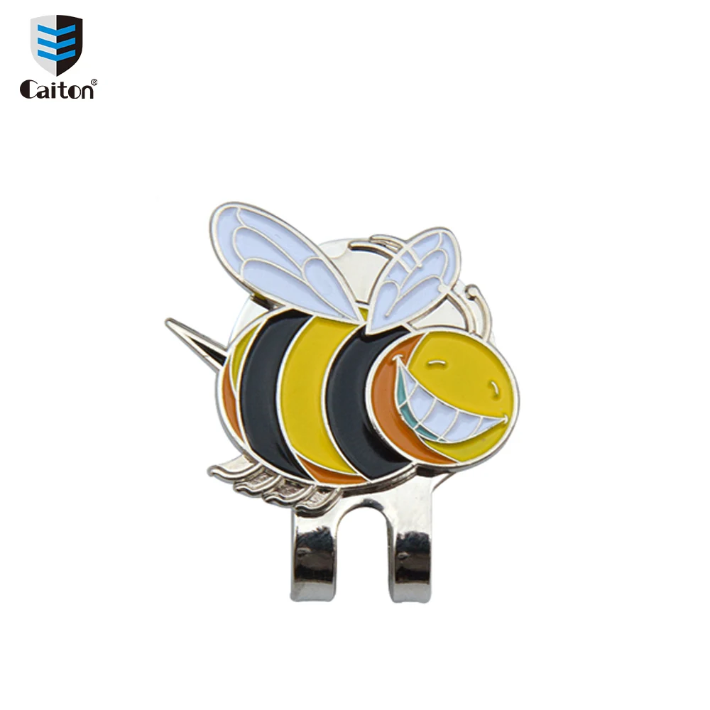 Caiton Cute insects Golf Ball Marker and Magnetic Hat Clip 