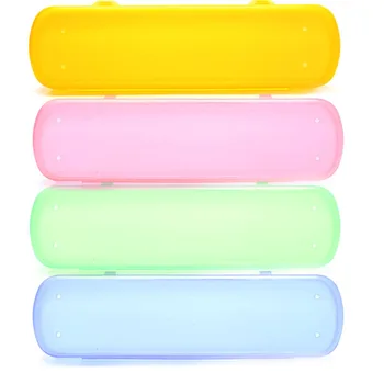 

THINKTHENDO Popular New Green Healthy Environmental Portative Color Travel Tooth Brush Case Storage Bag