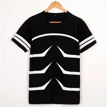 Top Anime de Tokio Ghoul Kaneki Ken Algodón de Manga Corta T Camisa Ropa Cosplay Unisex Camiseta Ocasional Nueva Moda