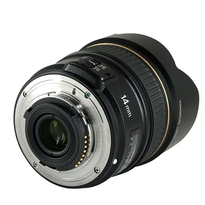 YONGNUO ультра-широкоугольный объектив YN14mm F2.8N Автофокус металлическое Крепление для Nikon D7100 D5300 D3200 D3100 DSLR камер