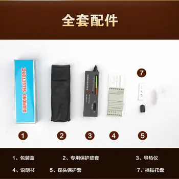 

Free Shipping jewelry testing detector Diamond Tester Pen,diamond selector,mini diamond tester V2