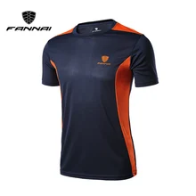 Для мужчин; спортивная рубашка для бега быстросохнущая короткий рукав тренировки по футболу, баскетболу футболка Для мужчин Фитнес спортивная одежда Топ для мальчика футболка