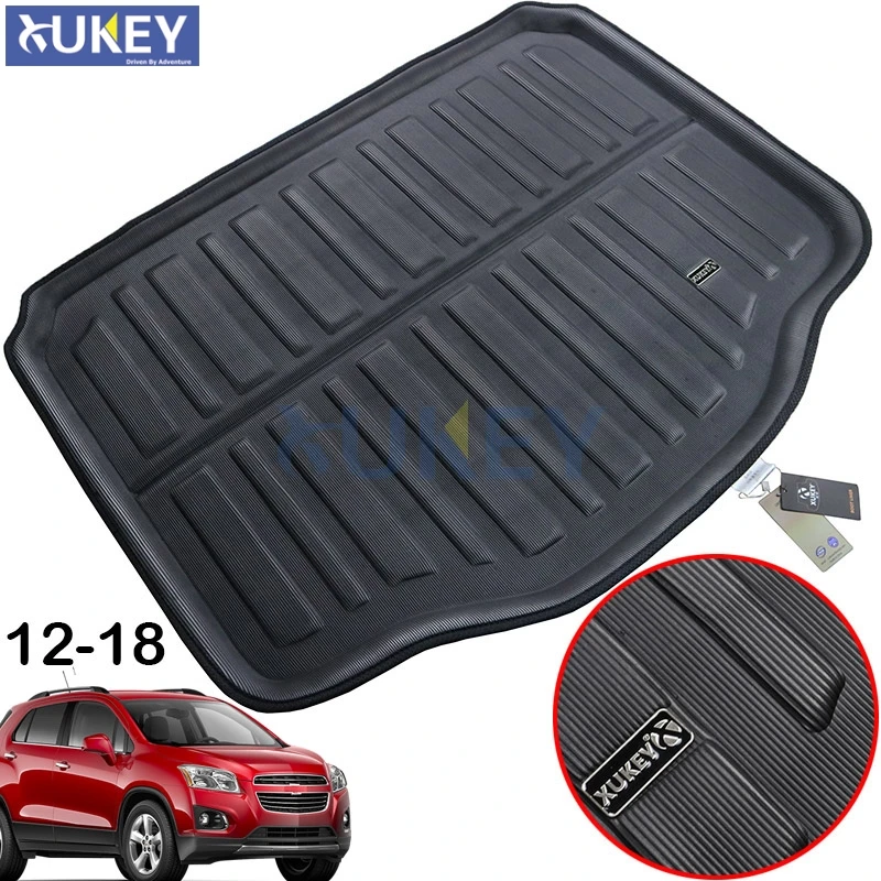 

Rear Trunk Cargo Boot Liner Mat Floor Tray Carpet Protector Pad For Chevrolet Holden Trax Tracker 2013 2014 2015 2016-2018