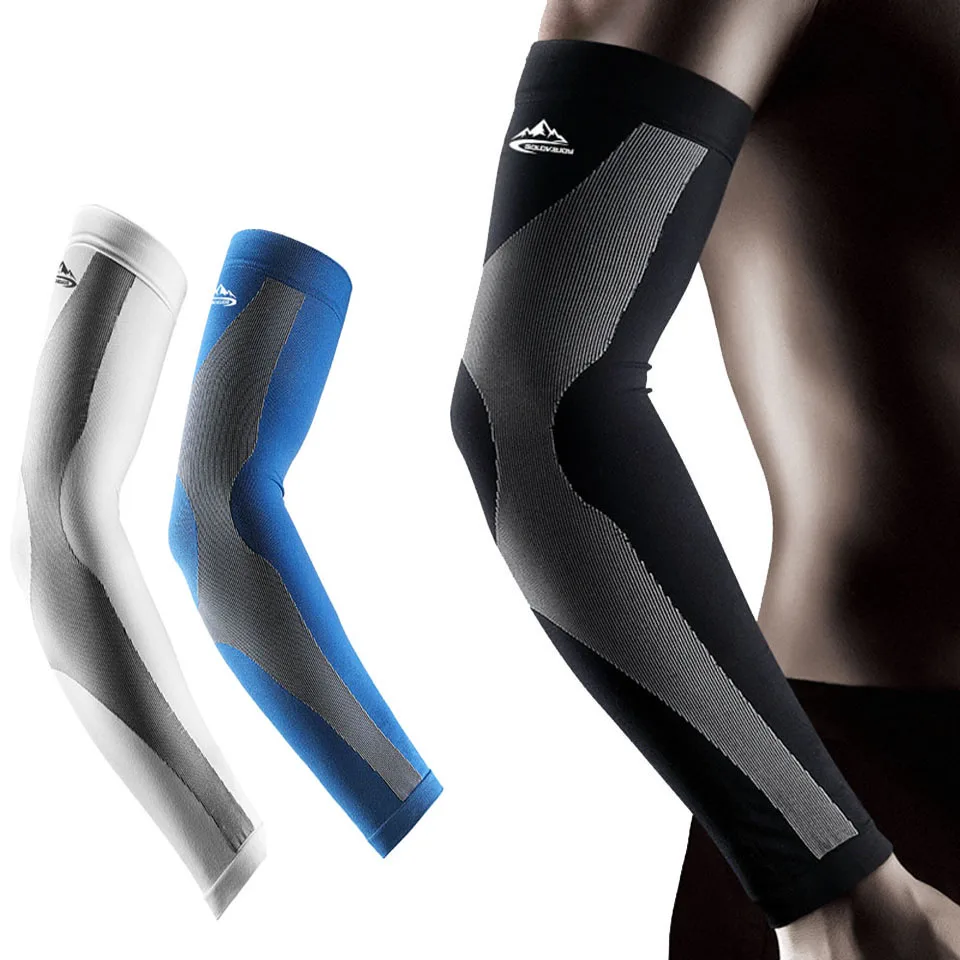 2PCS UV Protect Cycling Arm Sleeve Warmer Bike Bicycle Basketball Running Arm Sleeves Men Women Sports Arm Warmers Cover