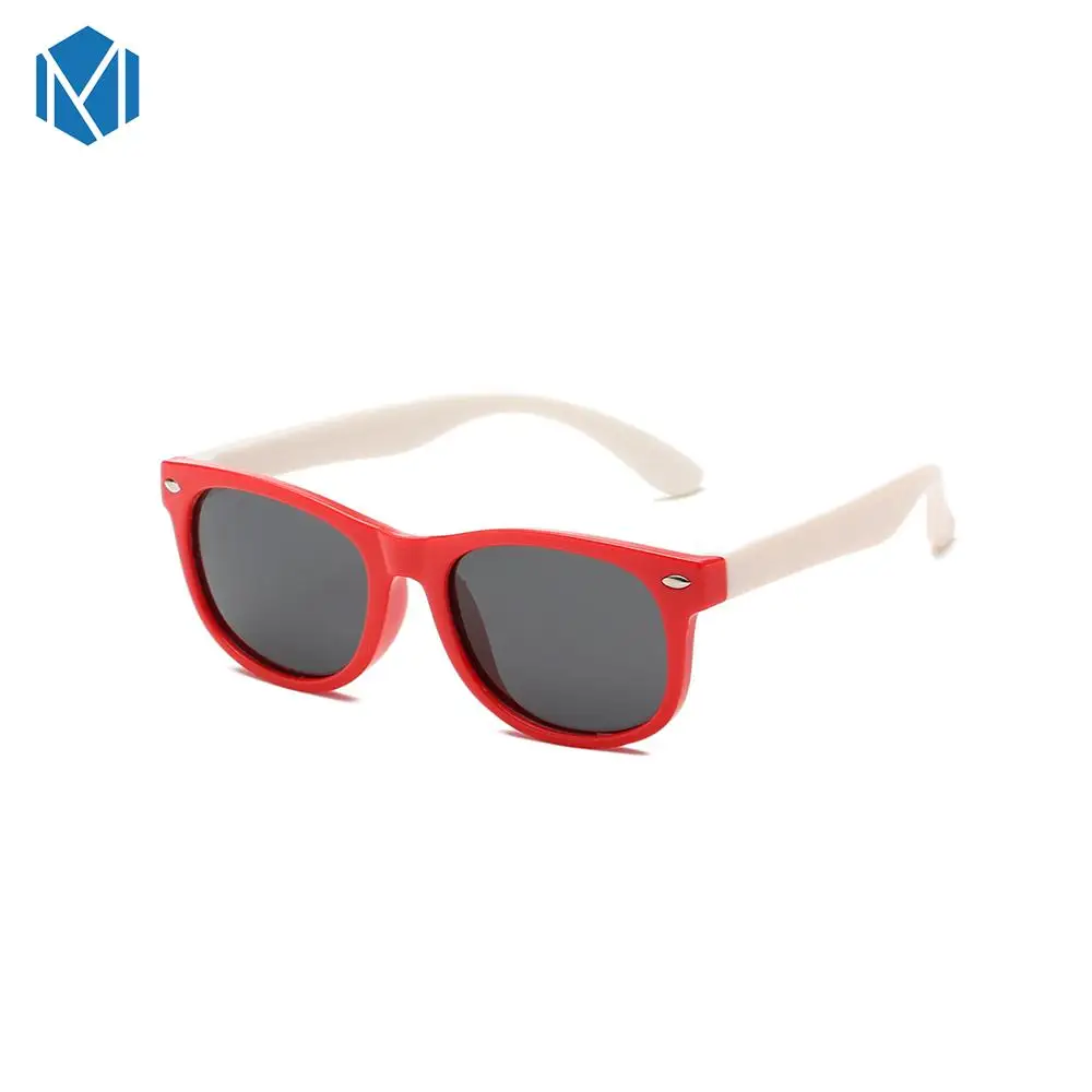 Новая модная детская одежда кремнезема солнцезащитные очки мягкого действия из алюминиево-магниевого сплава квадратный мальчики очки для детей в возрасте от года до UV400 солнцезащитные очки gafas de sol mujer - Цвет линз: O