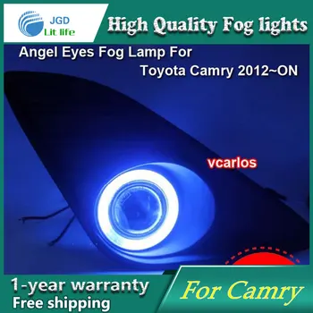 

2PCS/Pair Halogen Fog Light For Toyota Camry 2012-2016 High Power Halogen Fog Lamp Auto DRL Lighting Led Headlamp