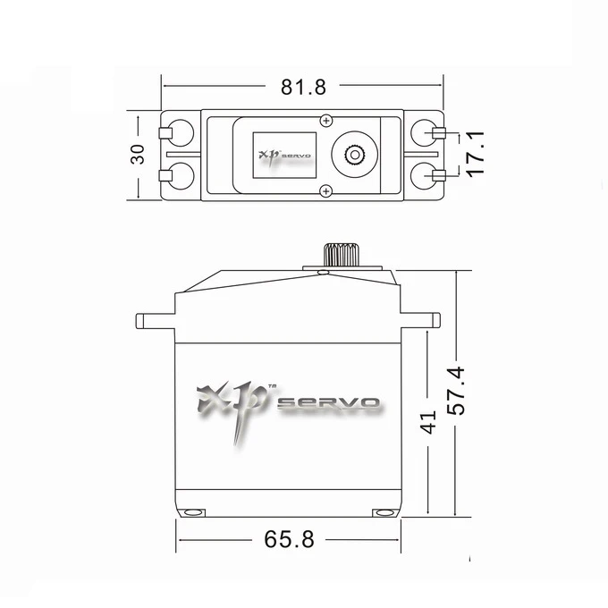 JX XP70HV 180 320 1:5 70 кг высокого Скорость большим вращающим моментом цифровой сервопривод Сталь металлические шестерни чехол для рука робота RC автомобиль Savox 0236 2060 мг