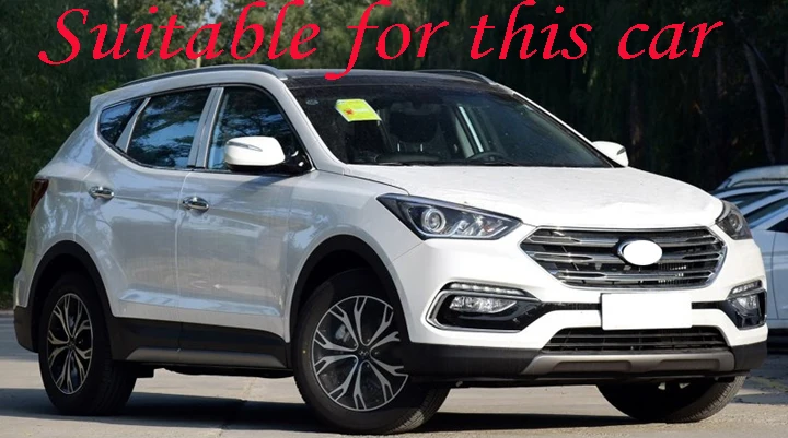 Для hyundai Santa Fe IX45 пластик внешний козырек вентиляционные Шторы окно Защита от солнца Дождь Отражатель 4 шт